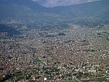 608 Kathmandu From Air My Cosmic Air flight took only 30 minutes from Pokhara to Kathmandu. Kathmandu is Nepal's capital and largest city, situated at an altitude of around 1400m. The immensity of the Kathmandu Valley is evident as you fly into Tribhuvan International Airport, with Kathmandu stretching into the distance.